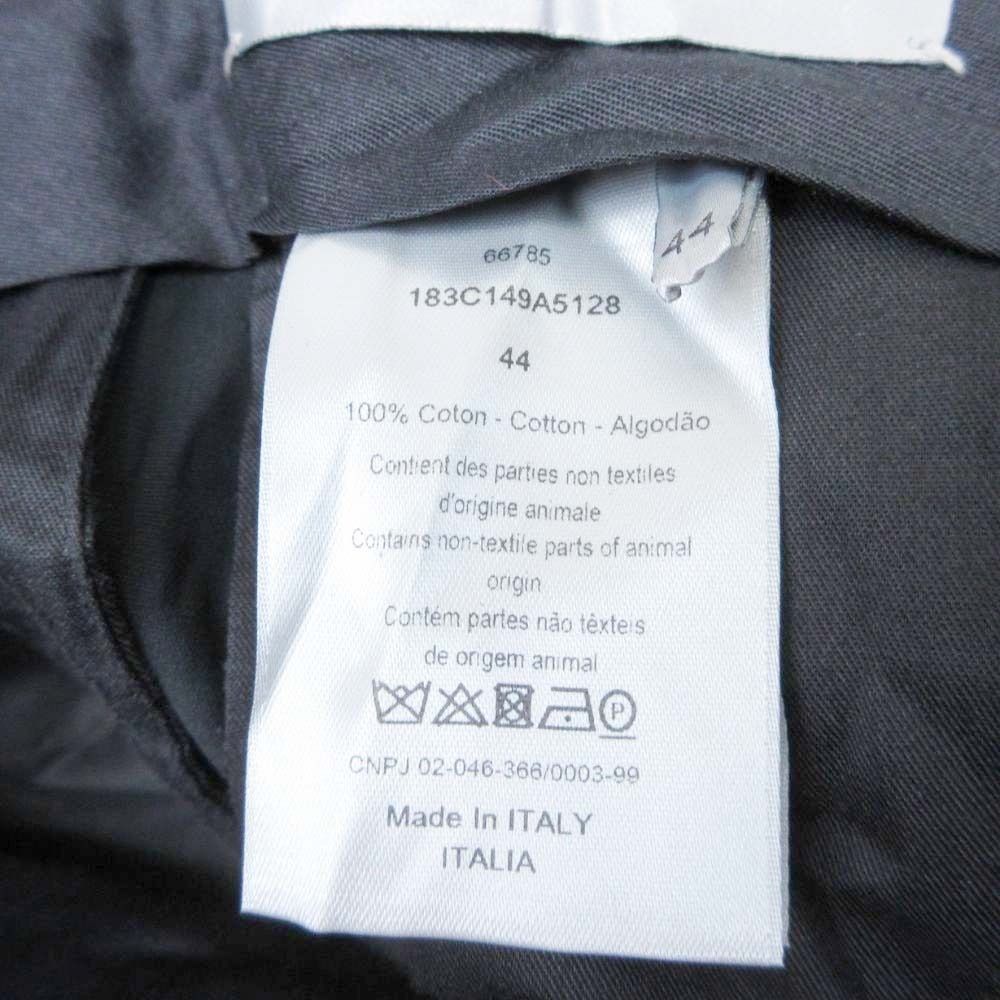 Dior Side Pocket Cargo Pants Trousers Center Seam Tapered 44 Black — view 7