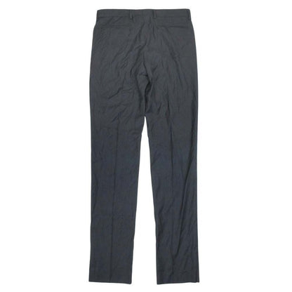 Dior Notak Trousers Summer Wool Tapered Pants 46c Charcoal Dark Gray — view 2
