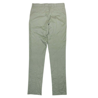Dior CD Icon CD Logo Embroidery No Tuck Trousers Cotton Twill Tapered Pants 48 — view 2