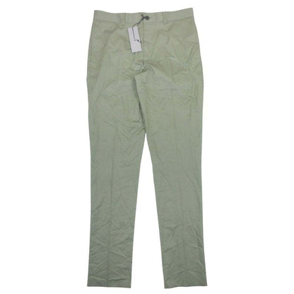 Dior CD Icon CD Logo Embroidery No Tuck Trousers Cotton Twill Tapered Pants 48
