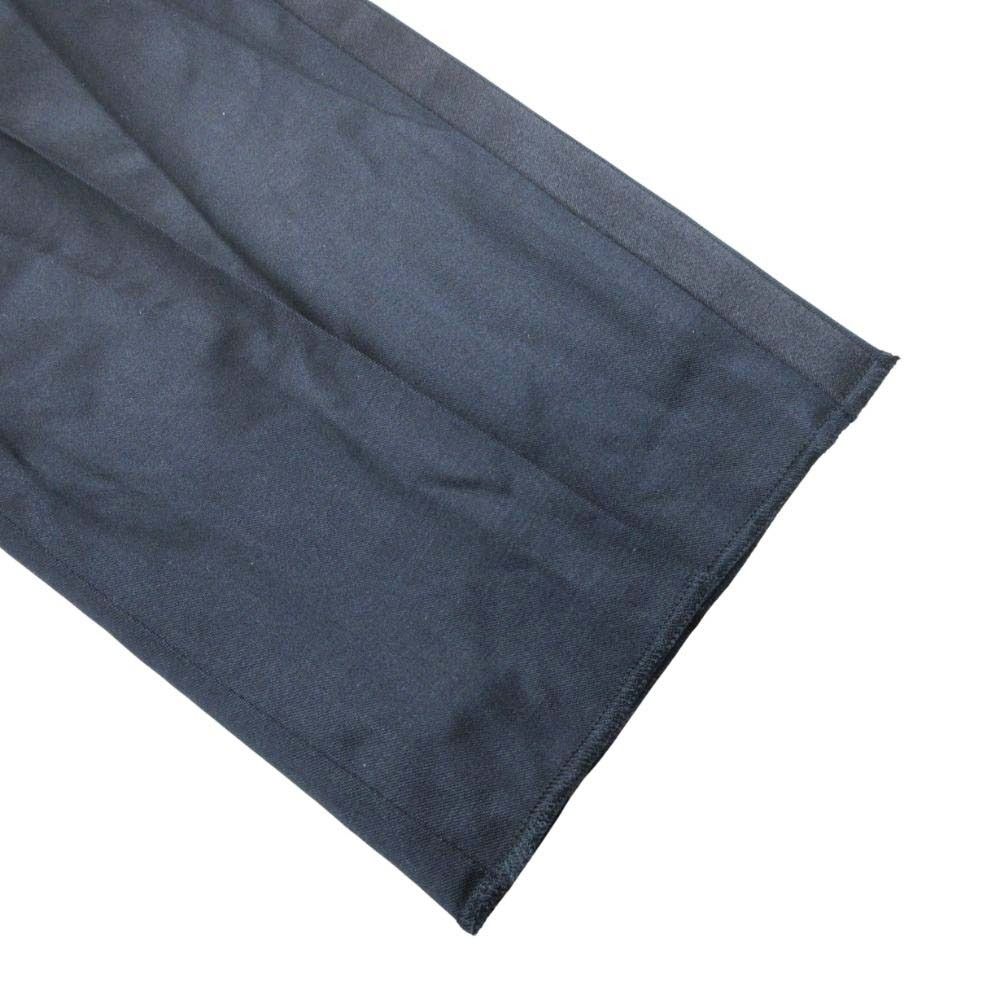 Dior Side Line Trousers No Tuck Pants Silk Blend Ajar Star 48c Black — view 3