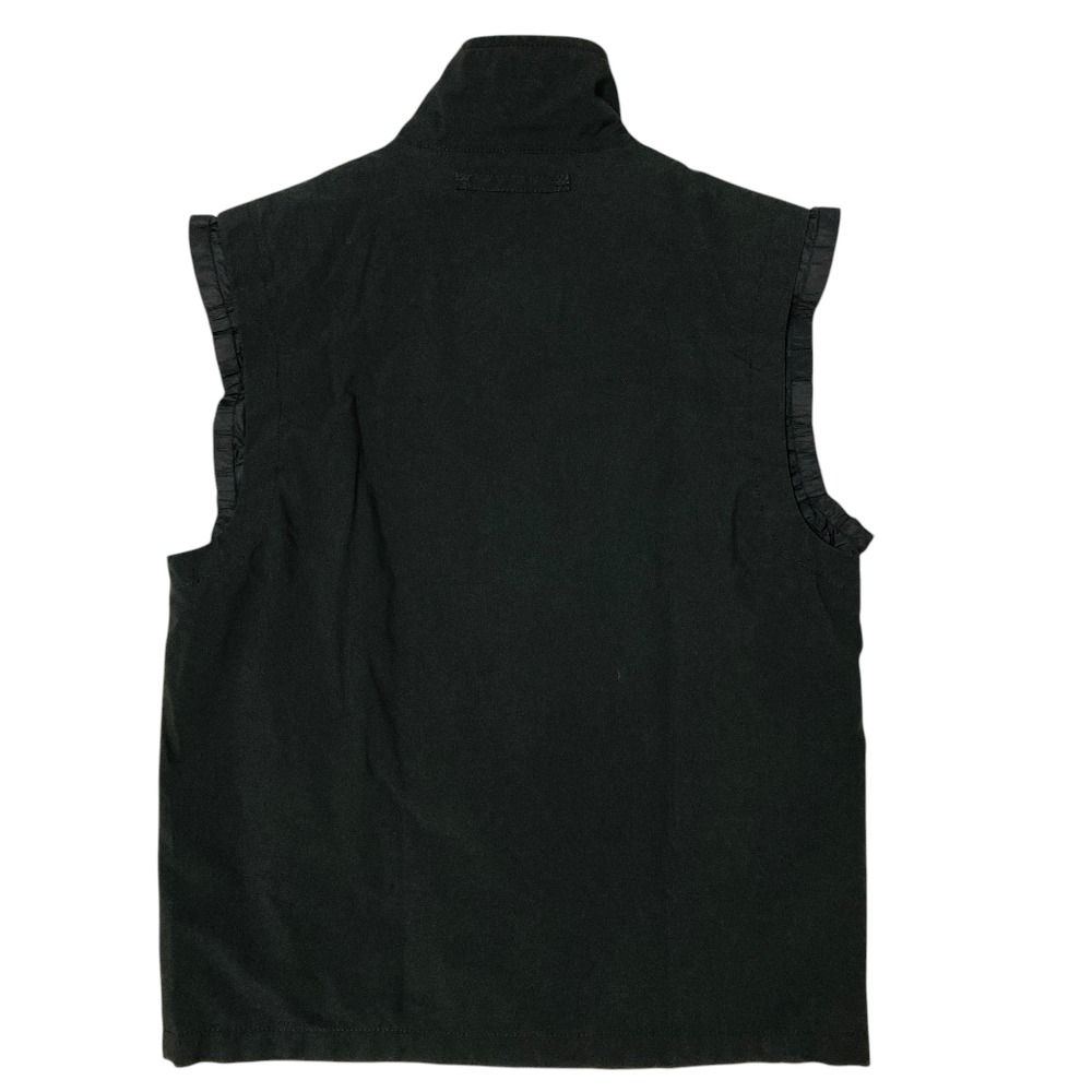 Prada Sport Zip Up Nylon Vest 50 Black — view 2