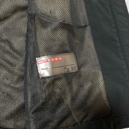Prada Sport Zip Up Nylon Vest 50 Black — view 7