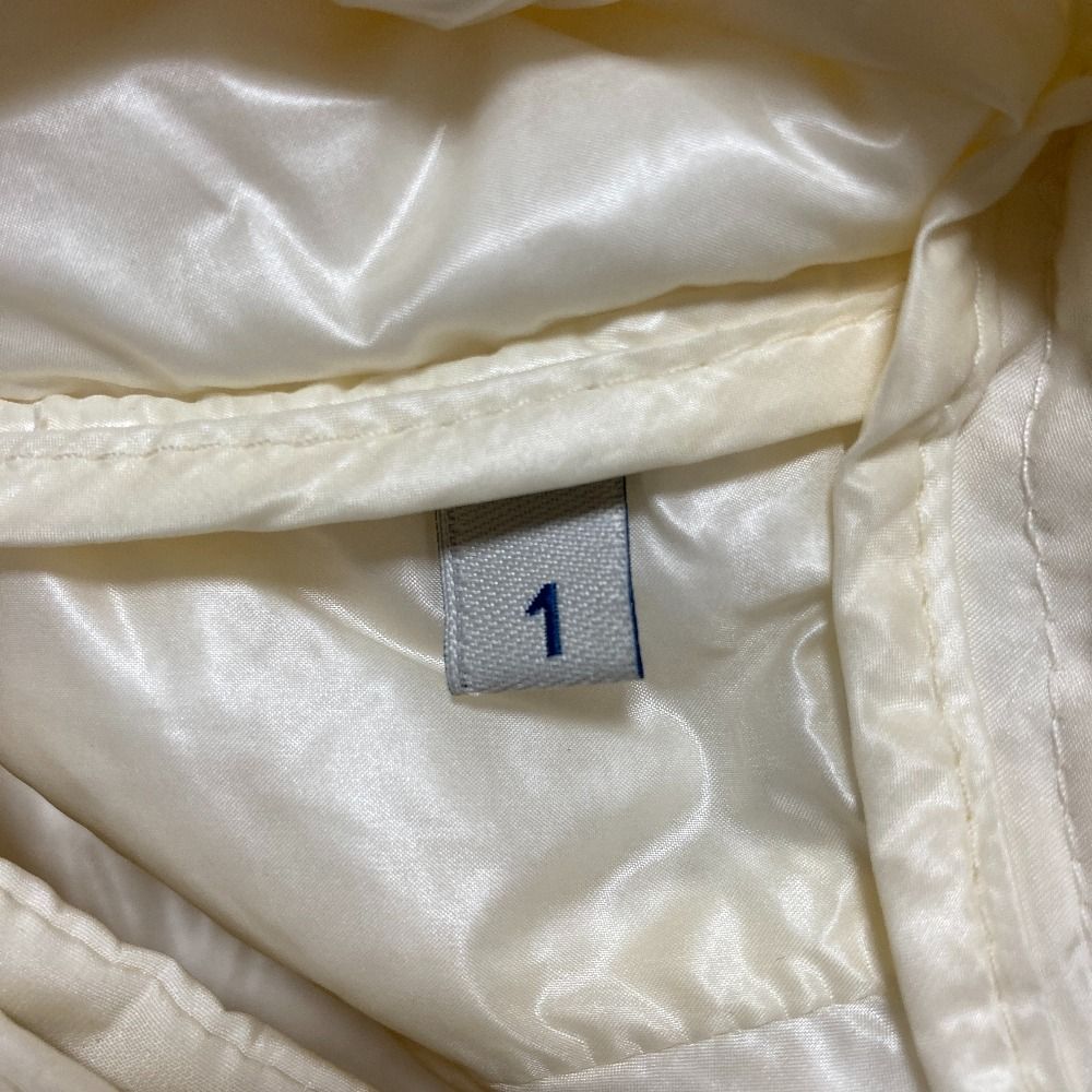 Moncler Veulettes Tweed Contrast Down Coat 1 White — view 7