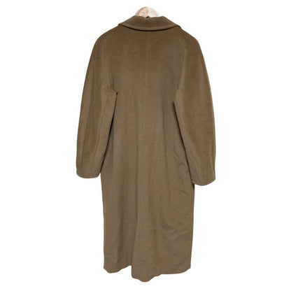 Max Mara Maxmara Madame Icon Coat 40 Camel Beige — view 2