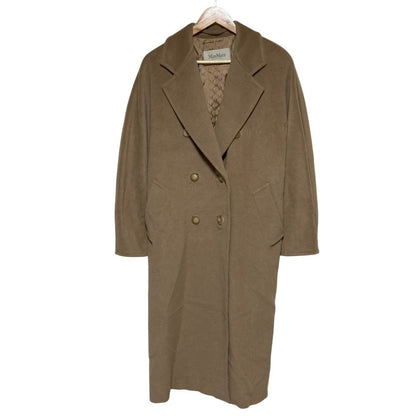 Max Mara Maxmara Madame Icon Coat 40 Camel Beige