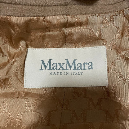 Max Mara Maxmara Madame Icon Coat 40 Camel Beige — view 5