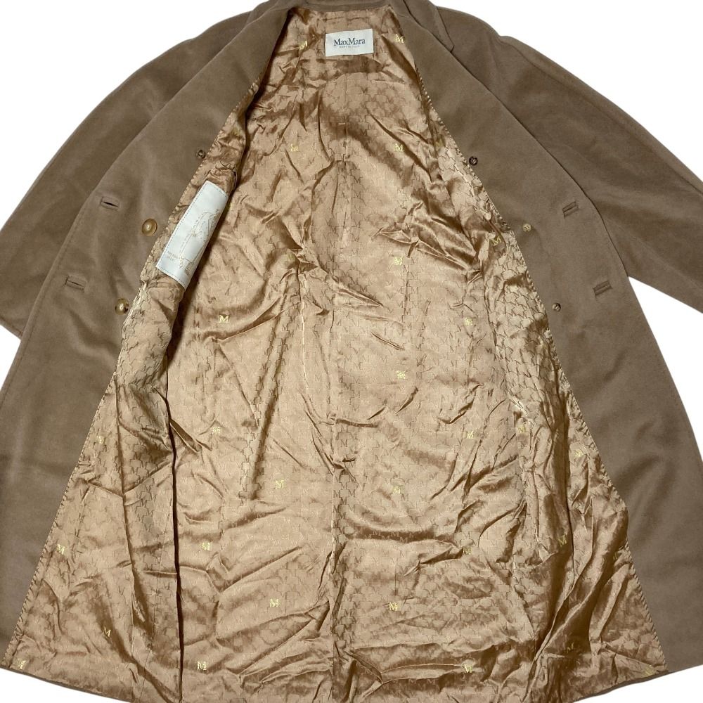 Max Mara Maxmara Madame Icon Coat 40 Camel Beige — view 4