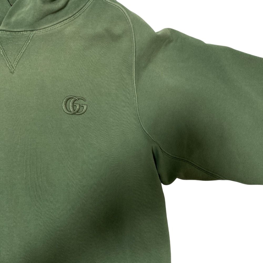 Gucci Year GG Sweatshirt Pullover Hoodie S Green — view 3