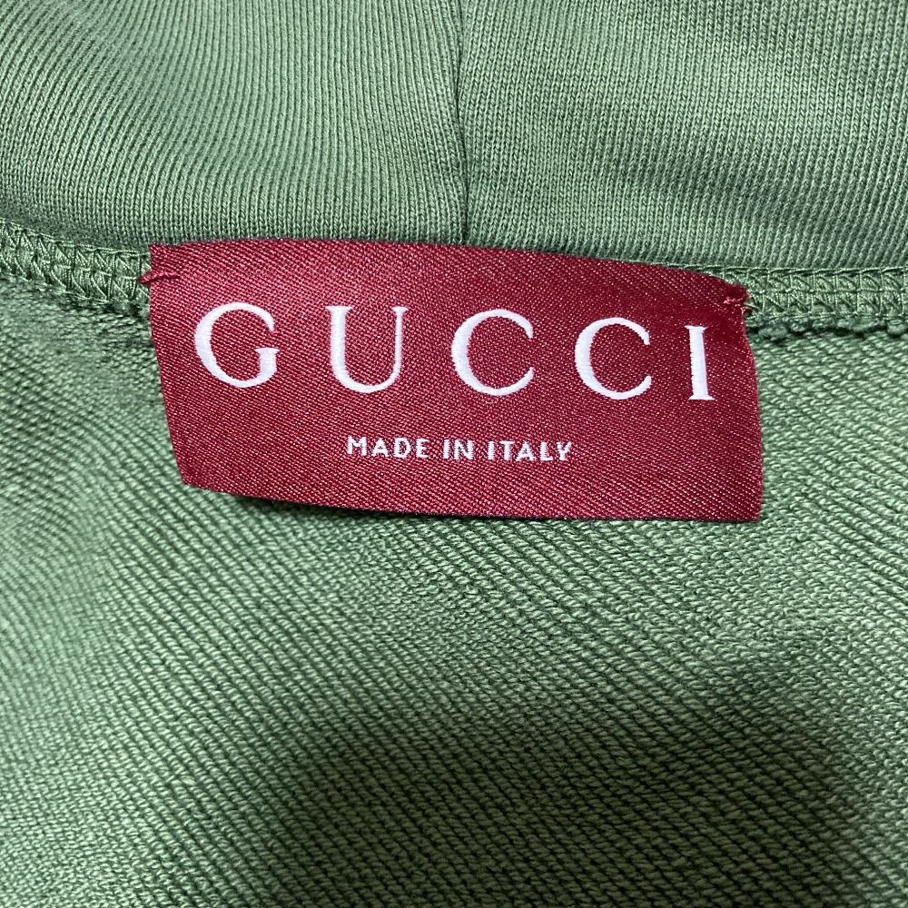 Gucci Year GG Sweatshirt Pullover Hoodie S Green — view 4