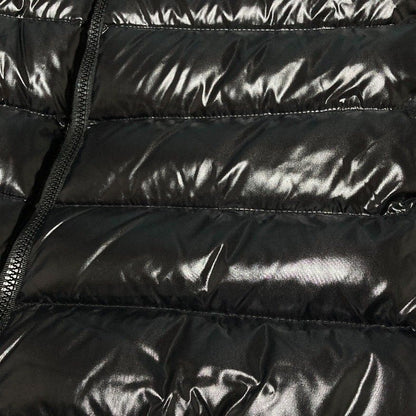 Moncler Moka Nylon Hooded Down Coat 00 Black — view 9