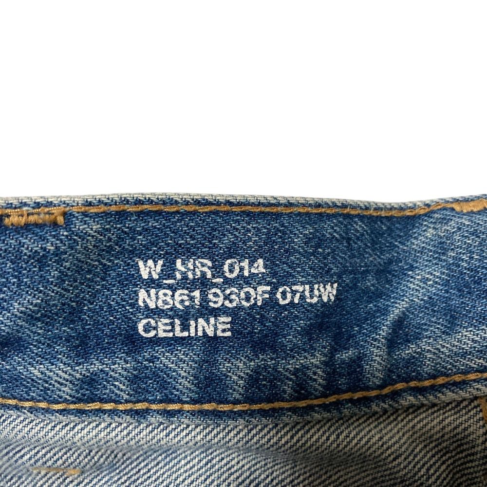 Celine Margaret Denim Pants Jeans 24 Indigo — view 5