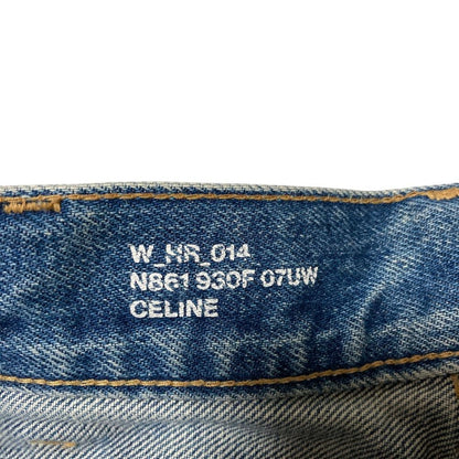 Celine Margaret Denim Pants Jeans 24 Indigo — view 5
