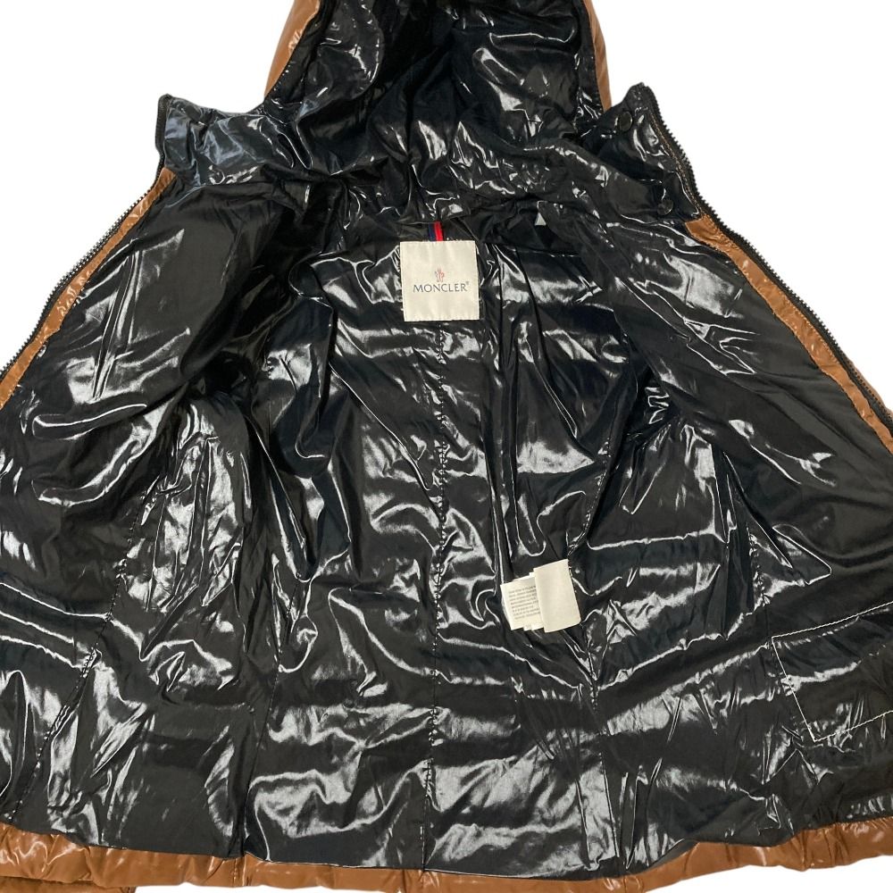 Moncler Oklahoma Down Jacket 0 Brown — view 4