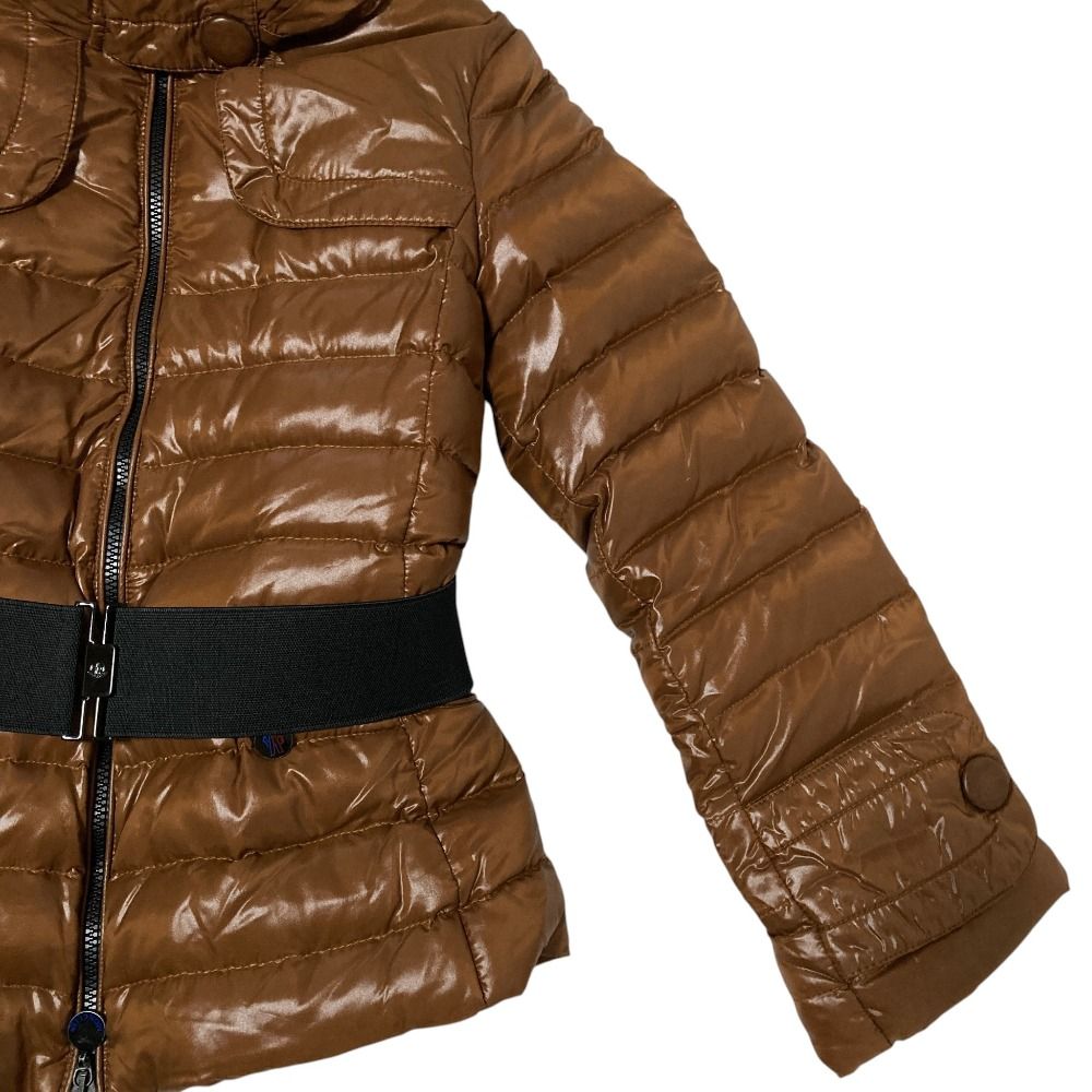 Moncler Oklahoma Down Jacket 0 Brown — view 3