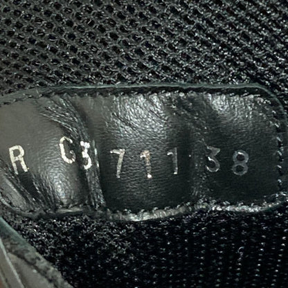 Chanel Tweed Leather Sneakers 38 Black — view 7