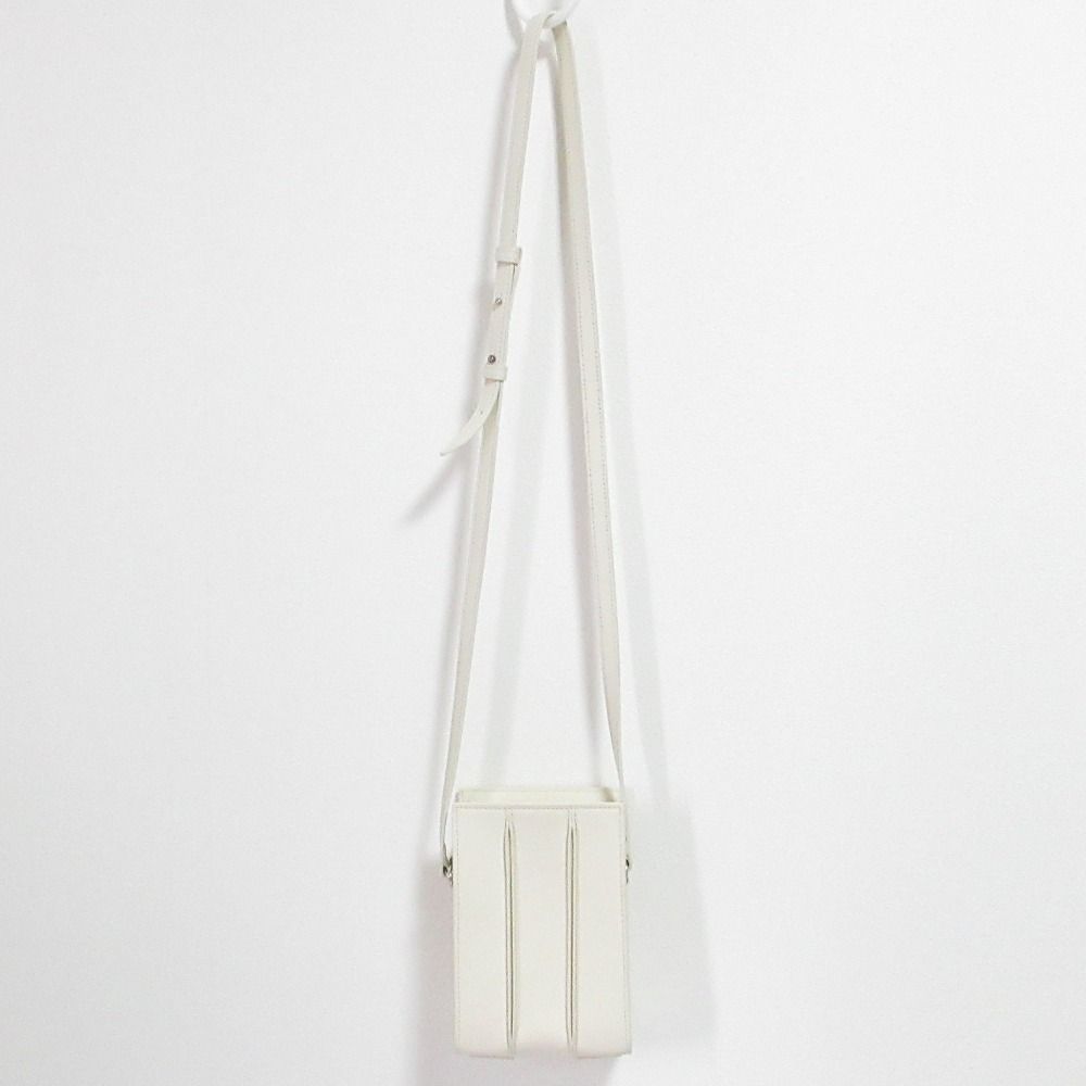 Max Mara Whitney Nano Leather Shoulder Bag Ivory — view 2
