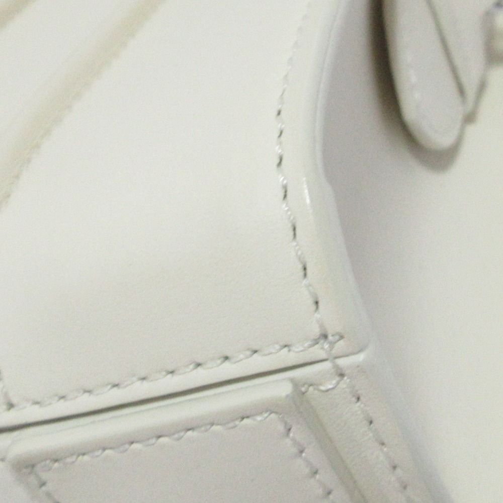 Max Mara Whitney Nano Leather Shoulder Bag Ivory — view 5