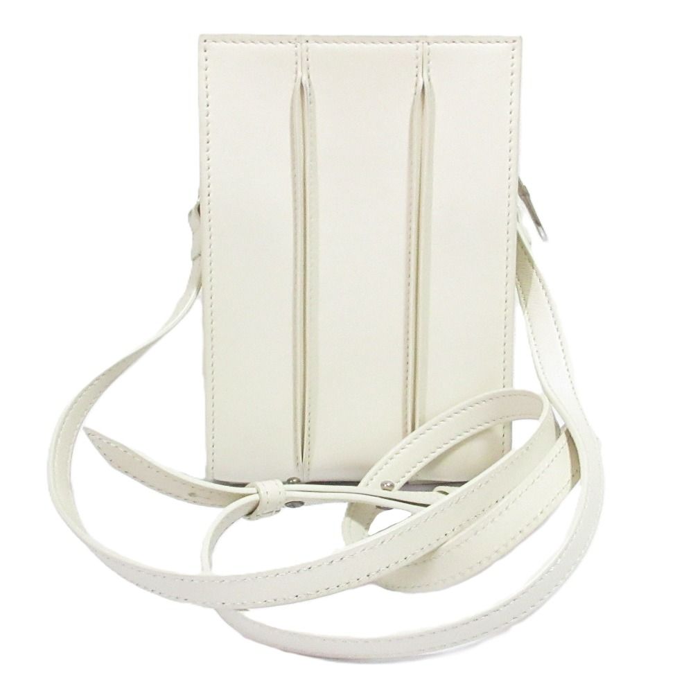 Max Mara Whitney Nano Leather Shoulder Bag Ivory