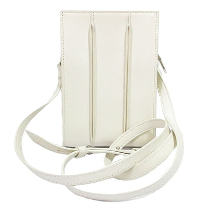 Max Mara Whitney Nano Leather Shoulder Bag Ivory