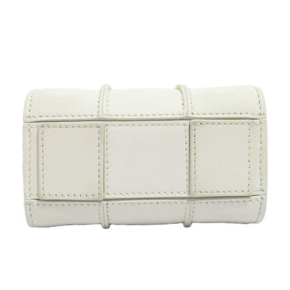 Max Mara Whitney Nano Leather Shoulder Bag Ivory — view 4