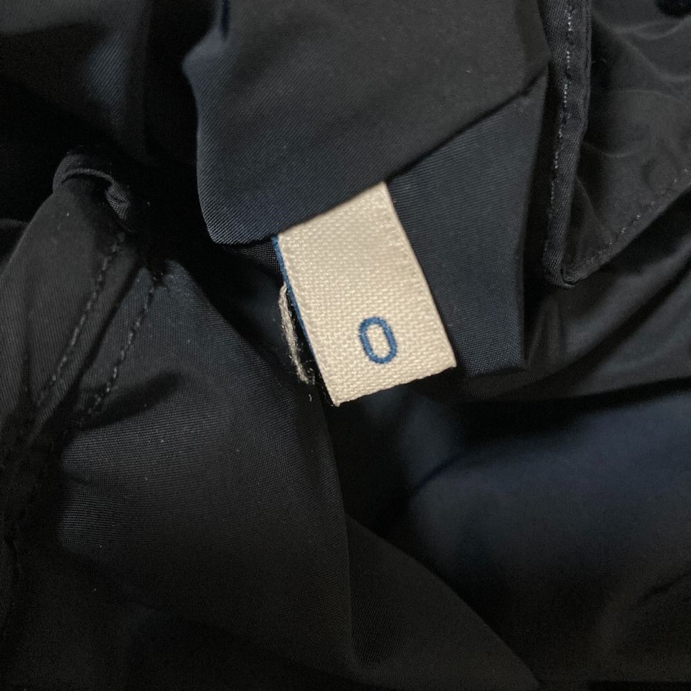 Moncler Argeline Nylon Hooded Coat 0 Navy — view 4