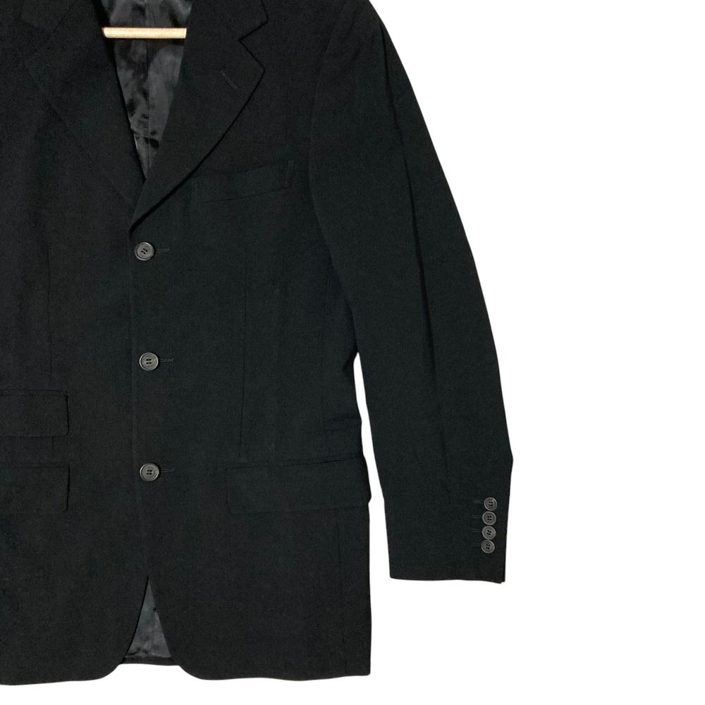 Gucci Era Tailored Jacket Trousers Pants Suit Set 44 Black — view 4