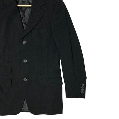 Gucci Era Tailored Jacket Trousers Pants Suit Set 44 Black — view 4