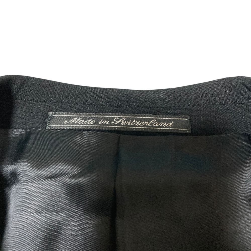 Gucci Era Tailored Jacket Trousers Pants Suit Set 44 Black — view 6