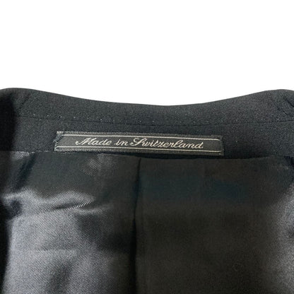 Gucci Era Tailored Jacket Trousers Pants Suit Set 44 Black — view 6