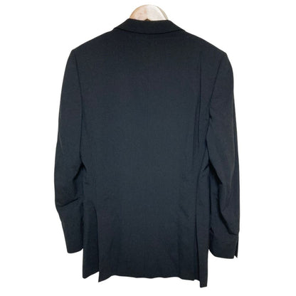 Gucci Era Tailored Jacket Trousers Pants Suit Set 44 Black — view 3