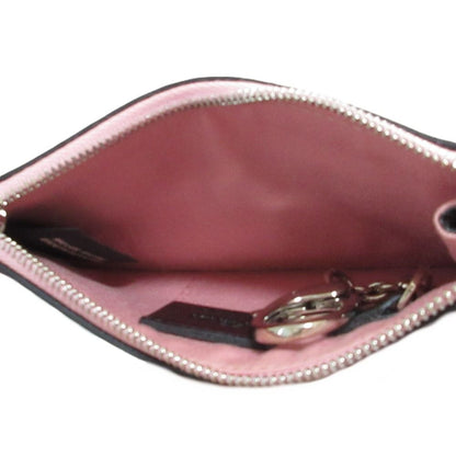 Fendi Bugsmon Star Coin Key Case Black Pink Key Holder — view 9