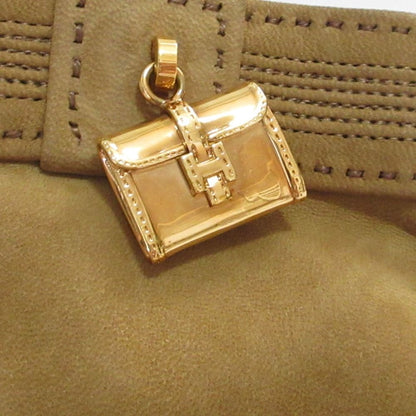Hermes Bolide Jije Bag with Charm Nuba Cles the Glove 7.5 Camel Brown — view 7