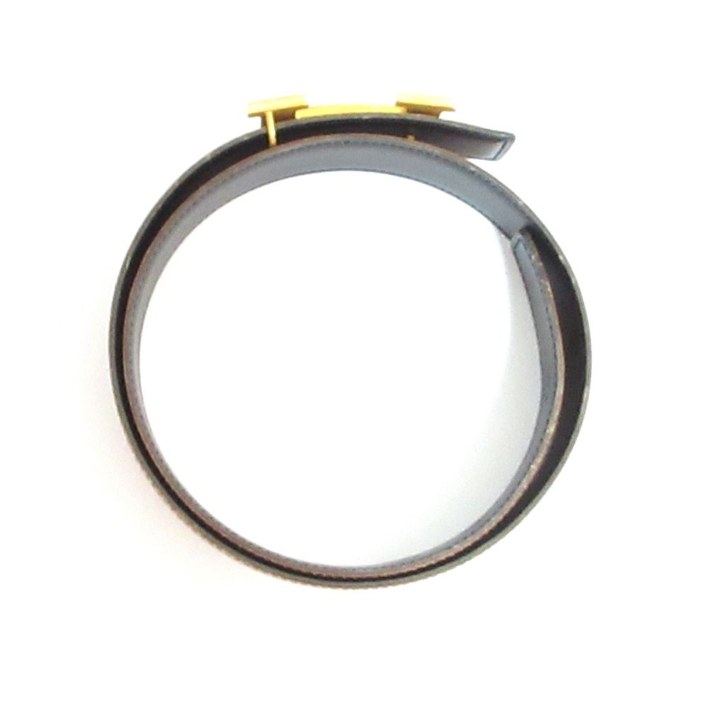 Hermes Buckle Constance Reversible Leather Belt 65 Brown Black — view 4