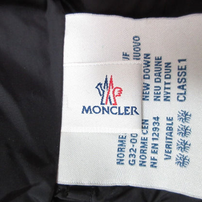 Moncler Nantesfur Hooded Down Coat 0 Black — view 8