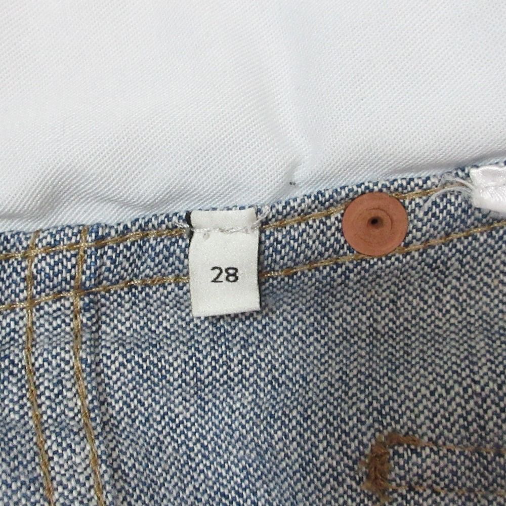 Gucci Disney Collaboration Mickey Emblem Denim Pants 28 Indigo — view 8