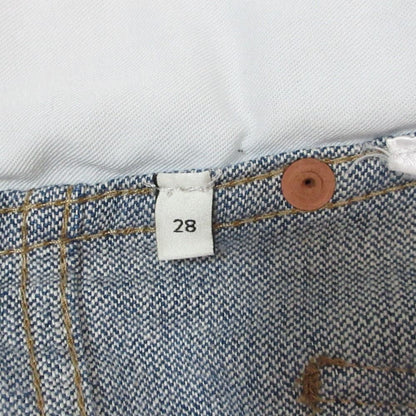 Gucci Disney Collaboration Mickey Emblem Denim Pants 28 Indigo — view 8