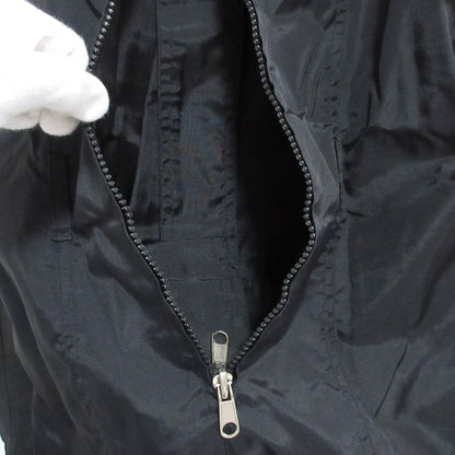 Fendi Vintage Nylon Zip Up Coat Black — view 6