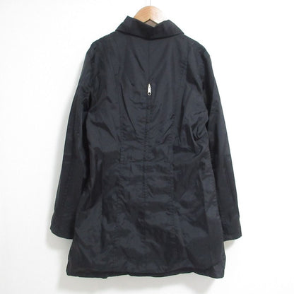 Fendi Vintage Nylon Zip Up Coat Black — view 2