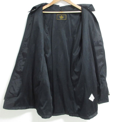 Fendi Vintage Nylon Zip Up Coat Black — view 4