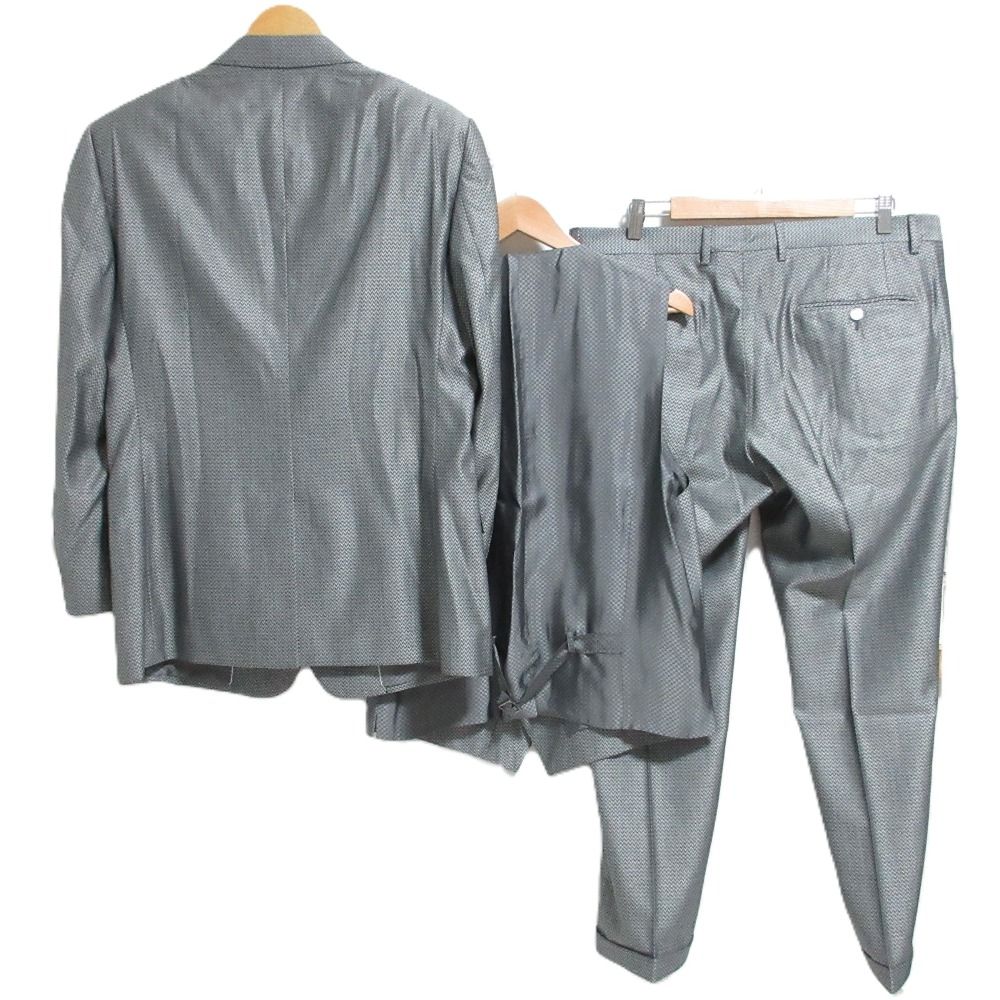 Dolce & Gabbana Herringbone Pattern Tailored Jacket Gilet Vest Trousers Pants — view 2