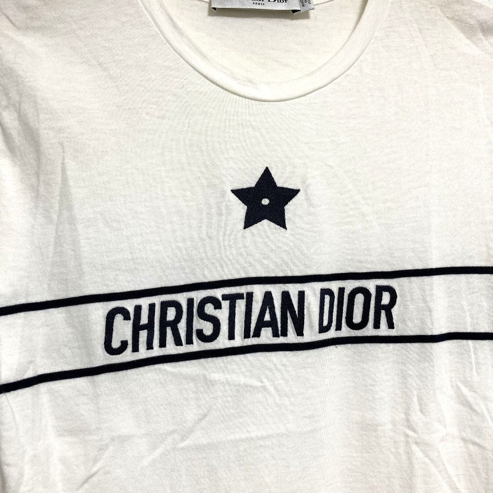 Dior Cotton Jersey T-Shirt XS White — view 3