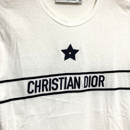 Dior Cotton Jersey T-Shirt XS White — view 3