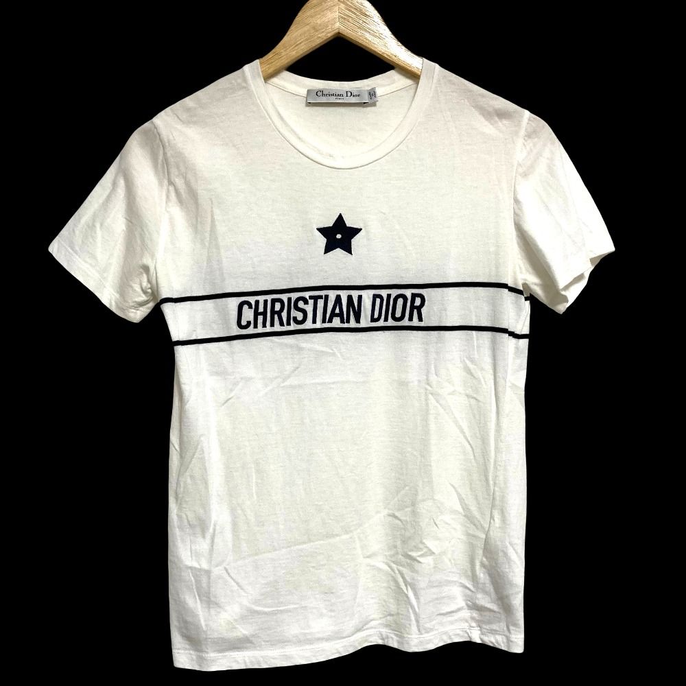 Dior Cotton Jersey T-Shirt XS White