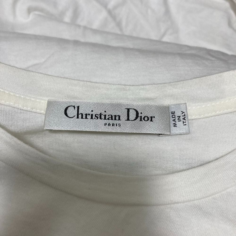 Dior Cotton Jersey T-Shirt XS White — view 6