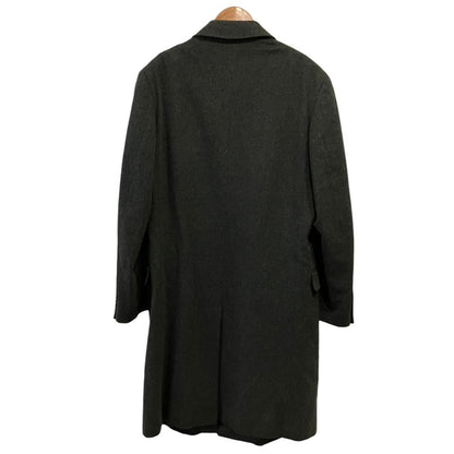 Versace Gianni Wool Cashmere Che Star Coat 48 Moss Green — view 2