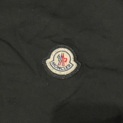 Moncler LS T-Shirt Sleeve Logo Print Patch M Black — view 5
