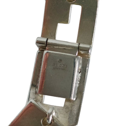 Gucci Vintage 925 Logo Link Bracelet Silver — view 5
