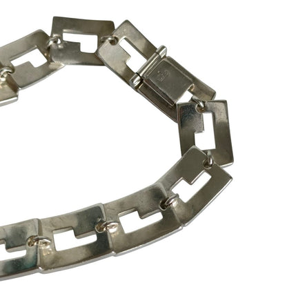 Gucci Vintage 925 Logo Link Bracelet Silver — view 4