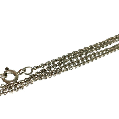 Tiffany & Co Atlas Cube Chain Pendant Silver — view 5
